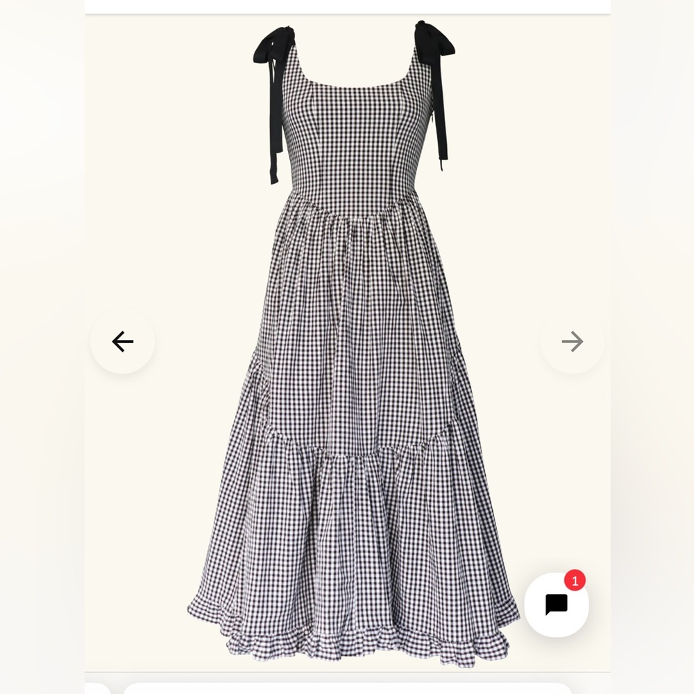 Of Her Own Kind Gingham Dress